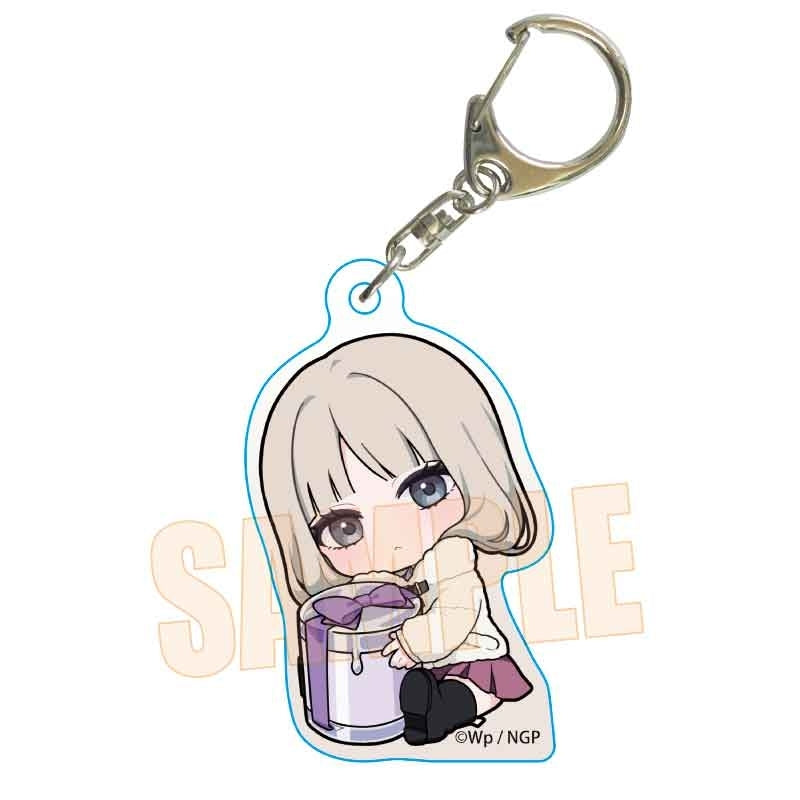 (Goods - Keychain) Anime NEEDY GIRL OVERDOSE Gyugyutto Acrylic Keychain Kache
