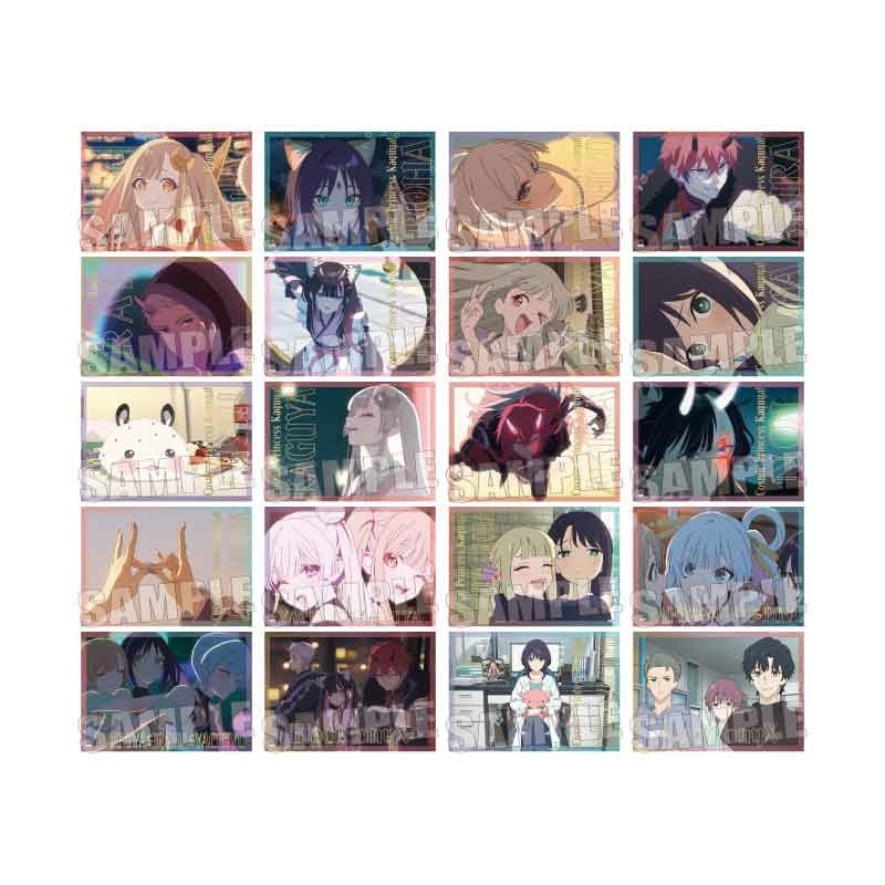 (1BOX=20)(Goods - Bromide) Cosmic Princess Kaguya! Trading Foil-stamped Bromide
