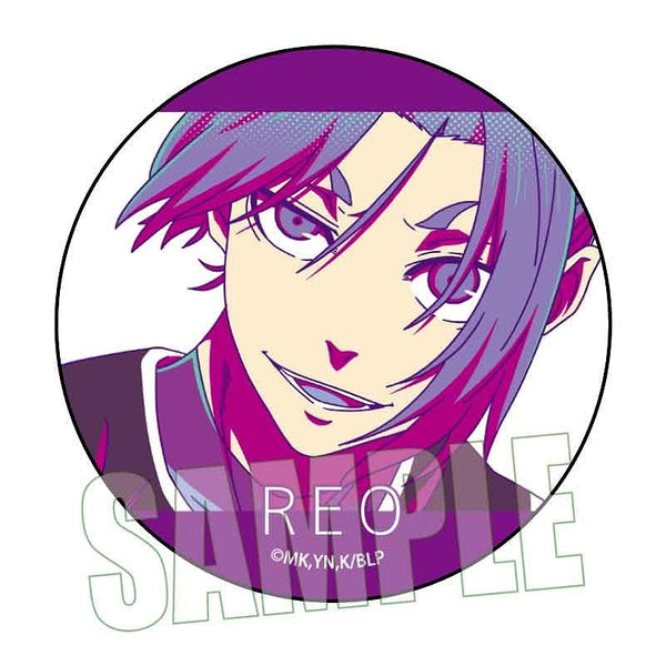 (Goods - Badge) Blue Lock POP-TONE Button Badge Reo Mikage