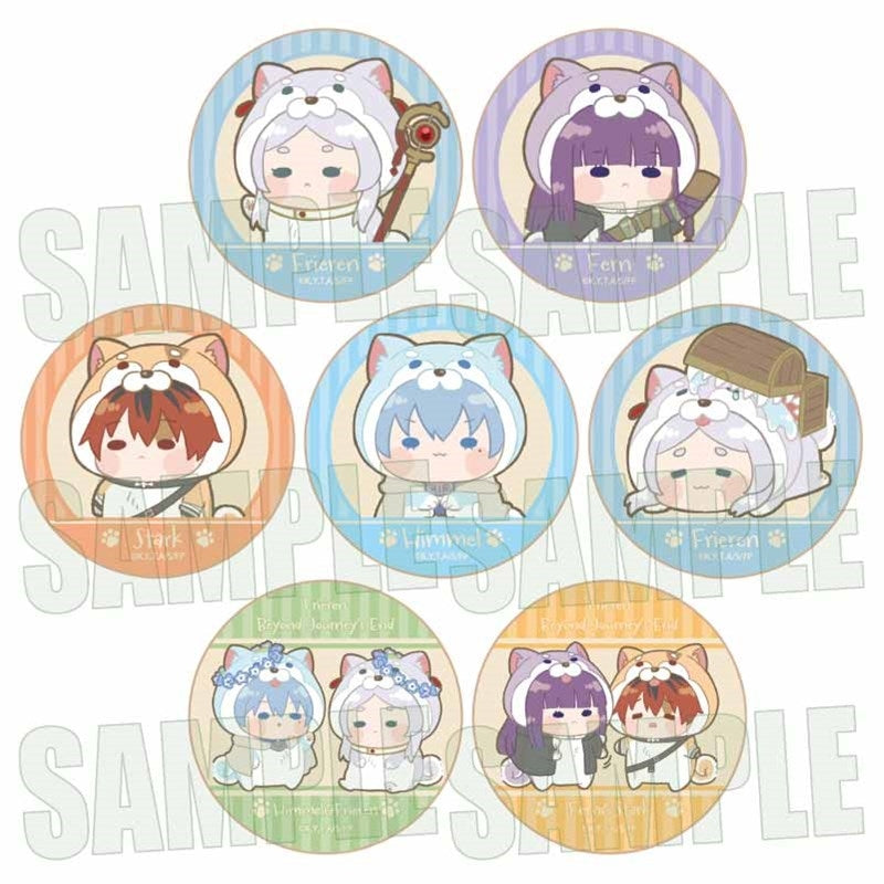(1BOX=7)(Goods - Badge) Frieren: Beyond Journey's End Trading Button Badge Mofumania
