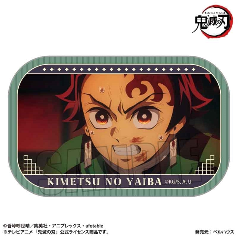 (Goods - Badge) TV Anime Demon Slayer: Kimetsu no Yaiba Memories Square Button Badge Tanjiro Kamado (Infinity Castle ver.)