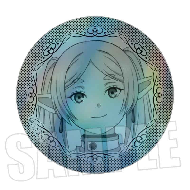 (1BOX=8)(Goods - Badge) Frieren: Beyond Journey's End Trading Holographic Button Badge Part2