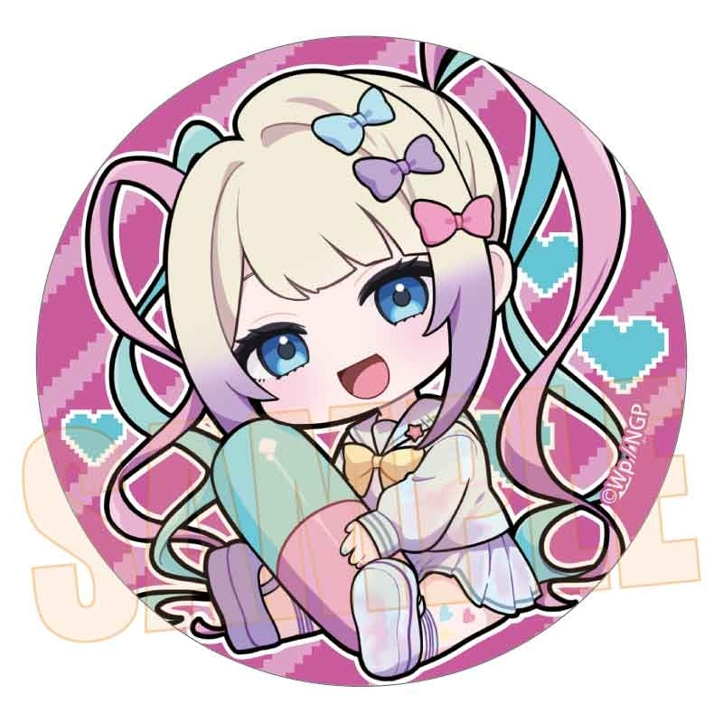 (1BOX=7)(Goods - Badge) Anime NEEDY GIRL OVERDOSE Trading Button Badge Gyugyutto