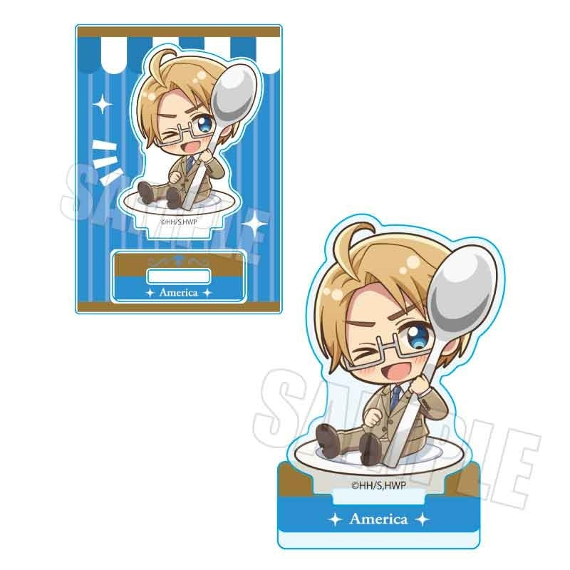 (Goods - Acrylic Stand) Hetalia World★Stars GochiChara Mini Stand America