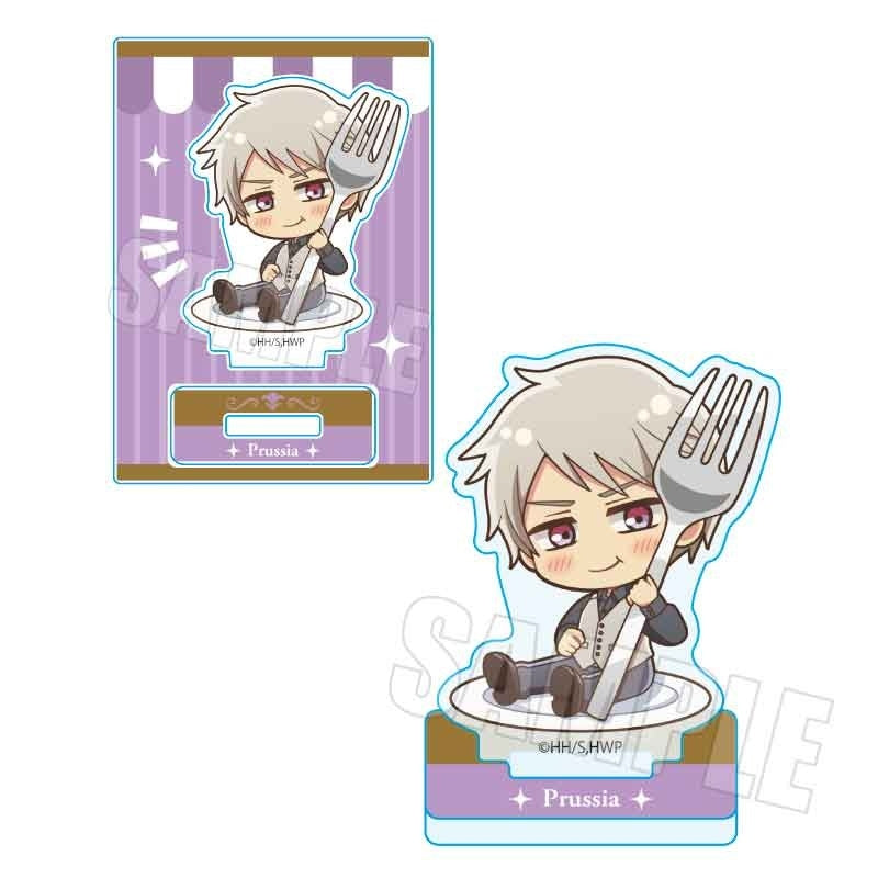 (Goods - Acrylic Stand) Hetalia World★Stars GochiChara Mini Stand Prussia