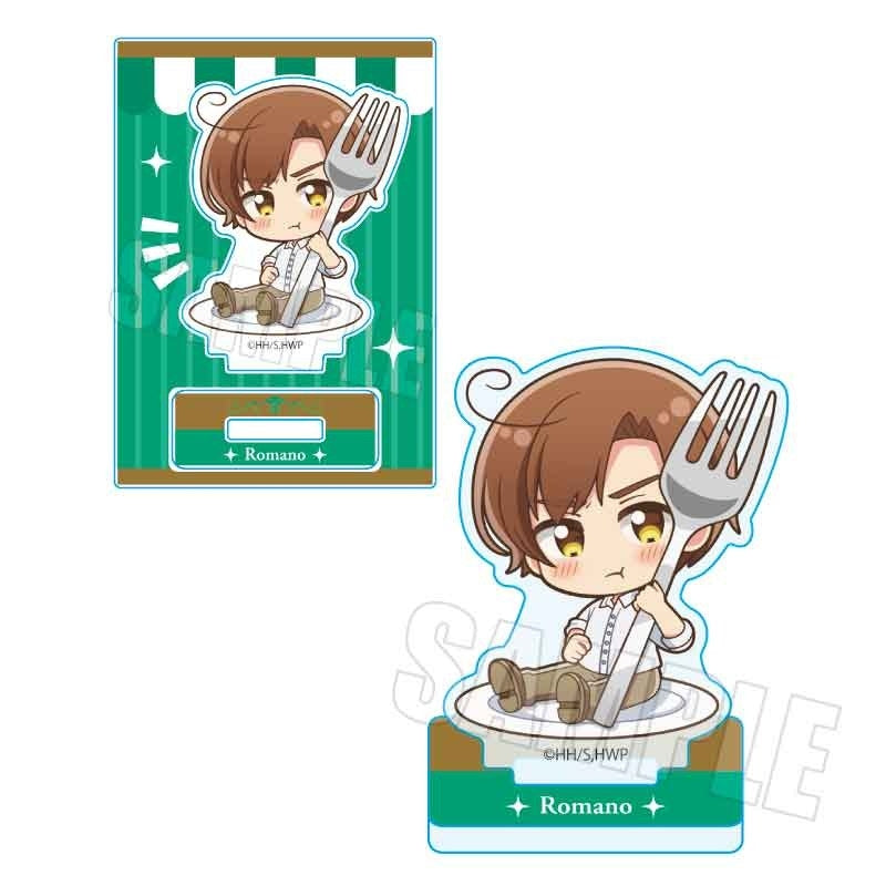 (Goods - Acrylic Stand) Hetalia World★Stars GochiChara Mini Stand Romano
