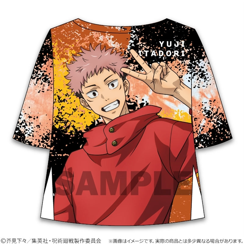 (Goods - Shirt) Jujutsu Kaisen Full Graphic T-shirt Yuji Itadori