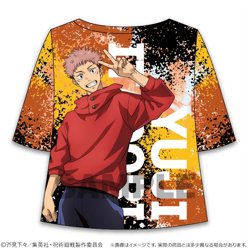 (Goods - Shirt) Jujutsu Kaisen Full Graphic T-shirt Yuji Itadori