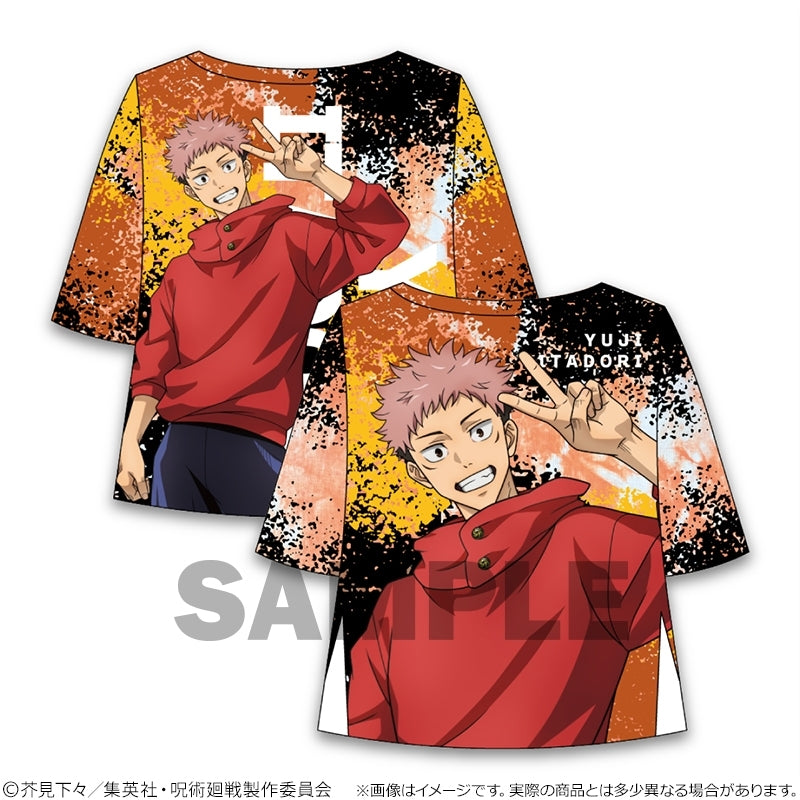 (Goods - Shirt) Jujutsu Kaisen Full Graphic T-shirt Yuji Itadori