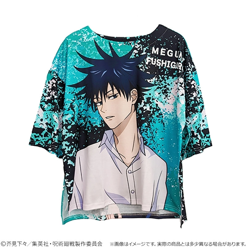 (Goods - Shirt) Jujutsu Kaisen Full Graphic T-shirt Megumi Fushiguro