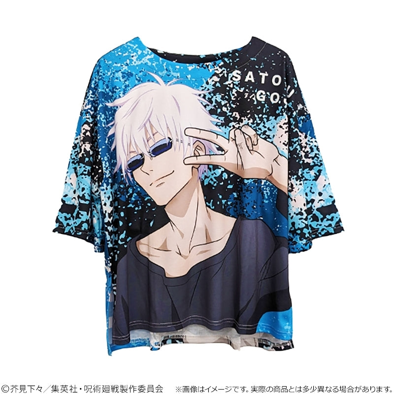 (Goods - Shirt) Jujutsu Kaisen Full Graphic T-shirt Satoru Gojo