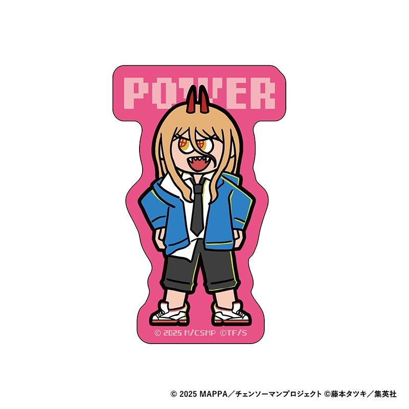 (Goods - Sticker) Chainsaw Man – The Movie: Reze Arc Retro GAME Die-cut Sticker Power