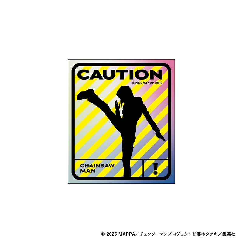 (Goods - Sticker) Chainsaw Man – The Movie: Reze Arc Attention Motif Sticker Violence Fiend