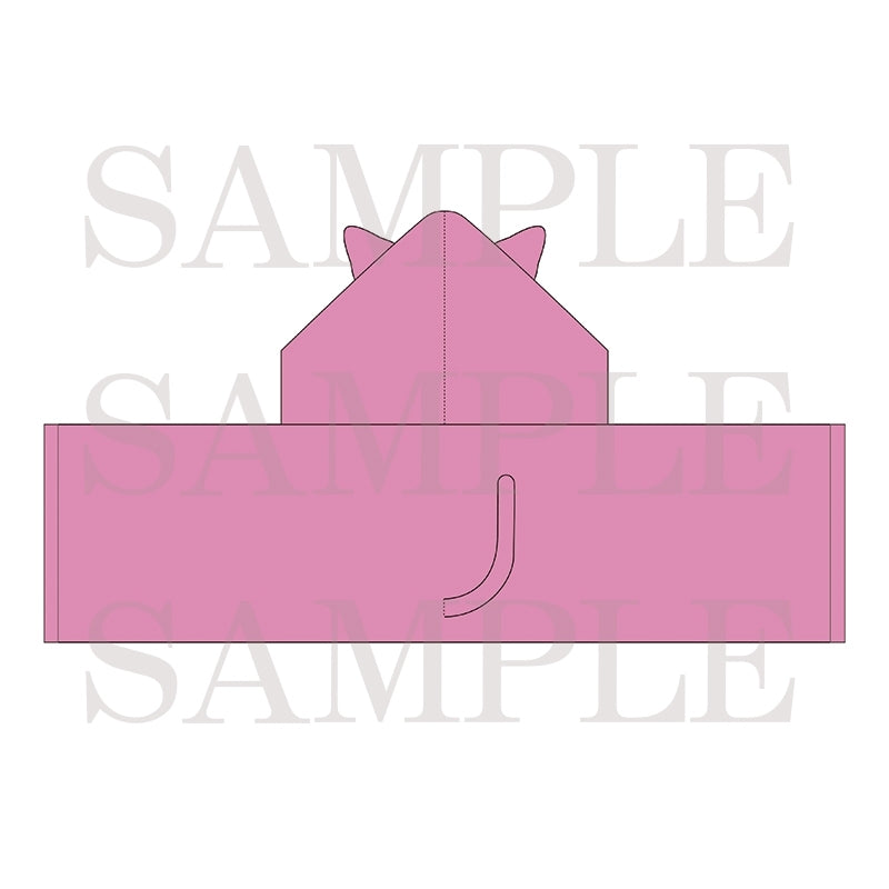 (Goods - Towel) NEEDY GIRL OVERDOSE Pien Cat Hooded Towel