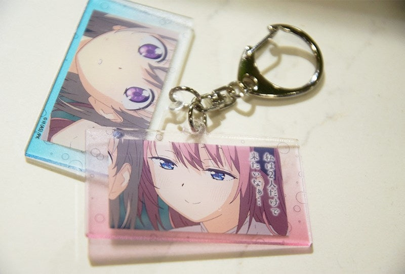 (Goods - Keychain) Kamiina Botan Fully Blossoms When Drunk Slide Acrylic Keychain Ep. 2