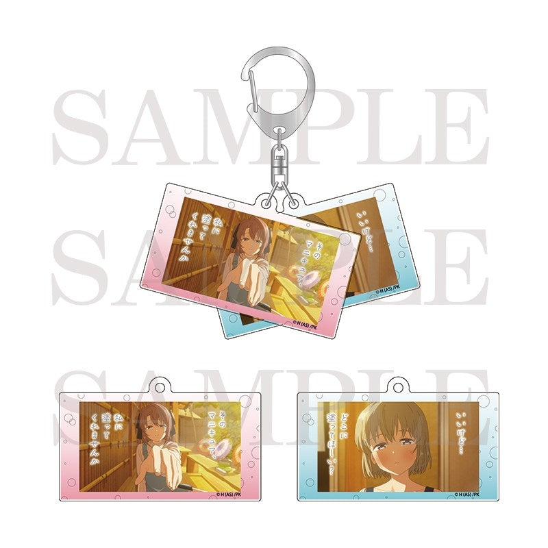 (Goods - Keychain) Kamiina Botan Fully Blossoms When Drunk Slide Acrylic Keychain Ep. 4