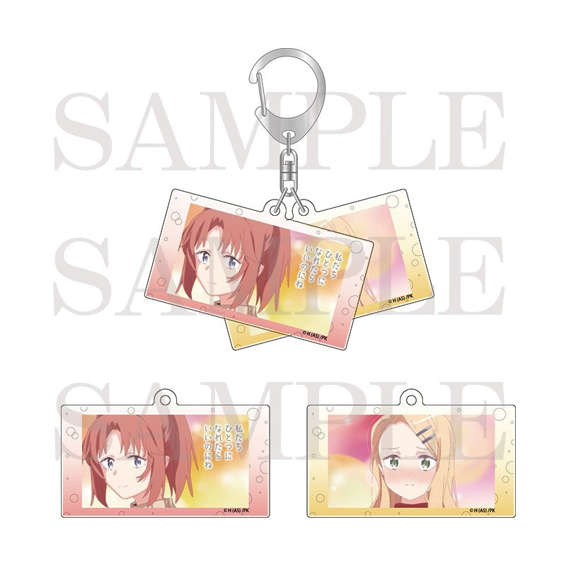 (Goods - Keychain) Kamiina Botan Fully Blossoms When Drunk Slide Acrylic Keychain Ep. 6