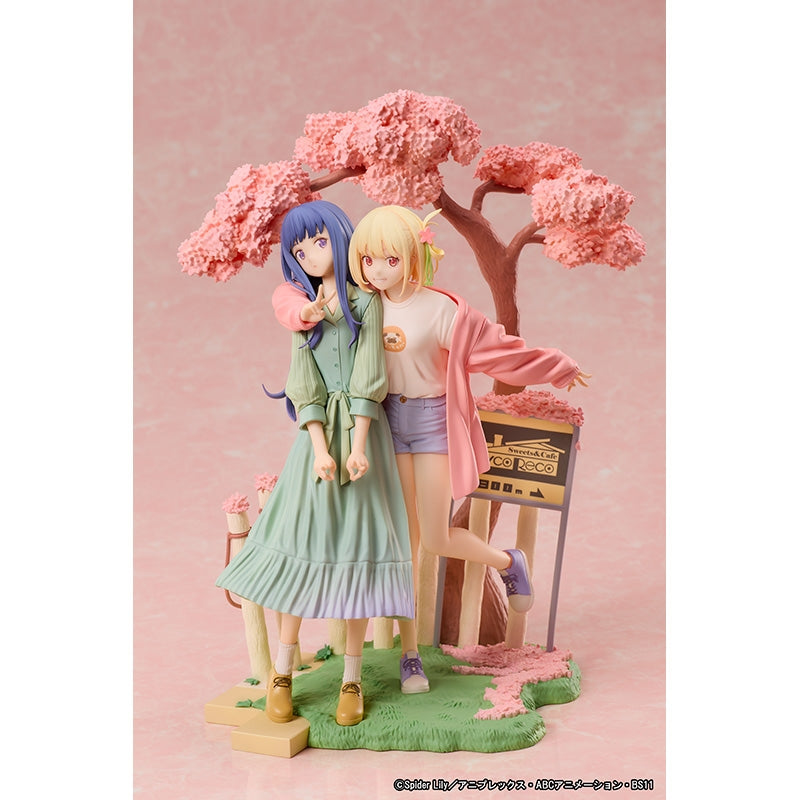 (Bishojo Figure) Lycoris Recoil Chisato Nishikigi & Takina Inoue Spring Ver. Non Scale Figure