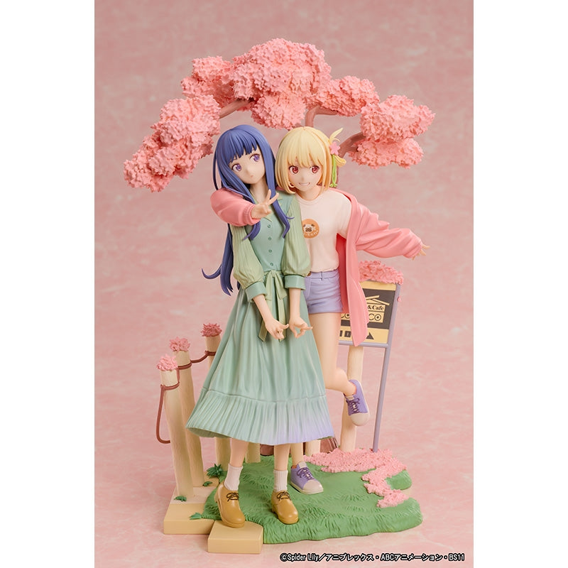 (Bishojo Figure) Lycoris Recoil Chisato Nishikigi & Takina Inoue Spring Ver. Non Scale Figure