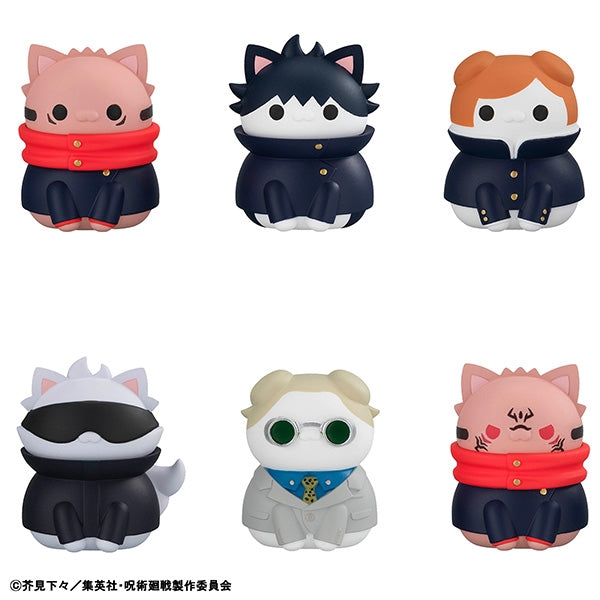 (1BOX=8)(Trading Figure) MEGA CAT PROJECT Jujutsu Kaisen Jujutsu Nyanko Shibuya Incident