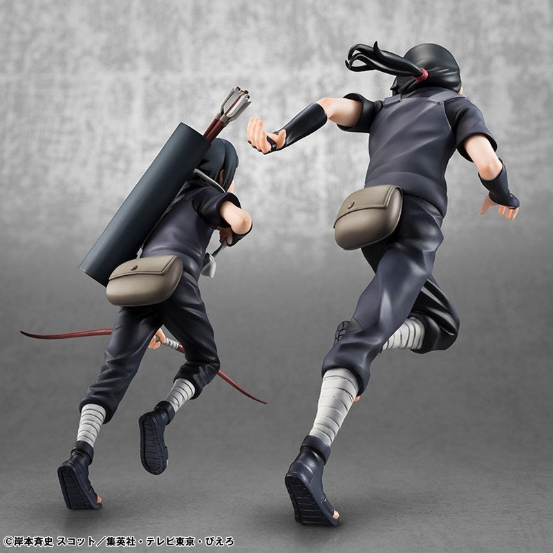 (Figure) G.E.M. Series NARUTO Shippuden Itachi & Sasuke Uchiha Complete Figure (Re-release)