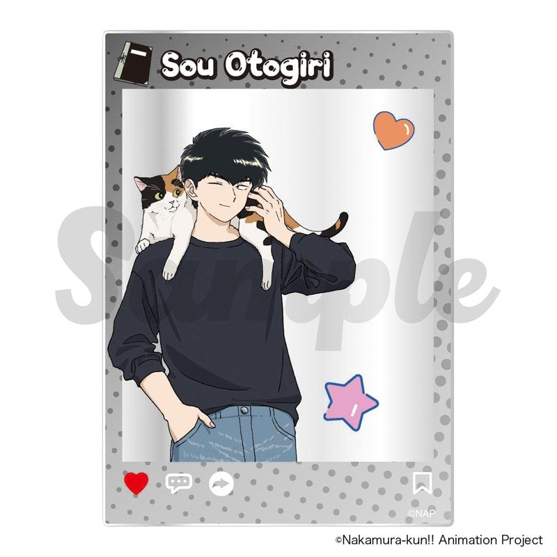 (Goods - Card) TV Anime Go for It, Nakamura! Acrylic Card Sou Otogiri