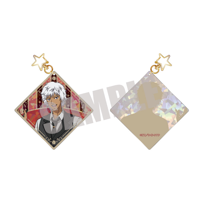 (Goods - Key Chain) New Prince of Tennis Twinkle Key Chain Shuji Tanegashima (Cafe ver.)