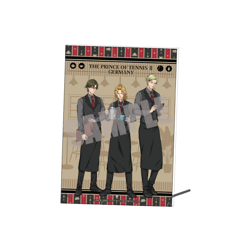 (Goods - Ornament) New Prince of Tennis Acrylic Art Board Germany (Cafe ver.)