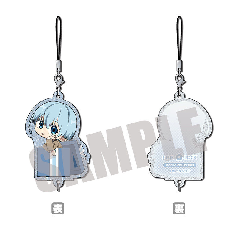 (Goods - Keychain) Blue Lock Glitter Chain Collection You Hiori MOCHA ver.