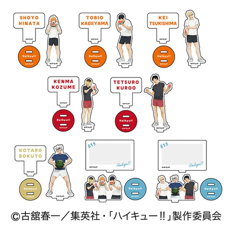 (1BOX=8)(Goods - Acrylic Stand) Haikyu!! Watermelon Series Acrylic Stand Collection Lite