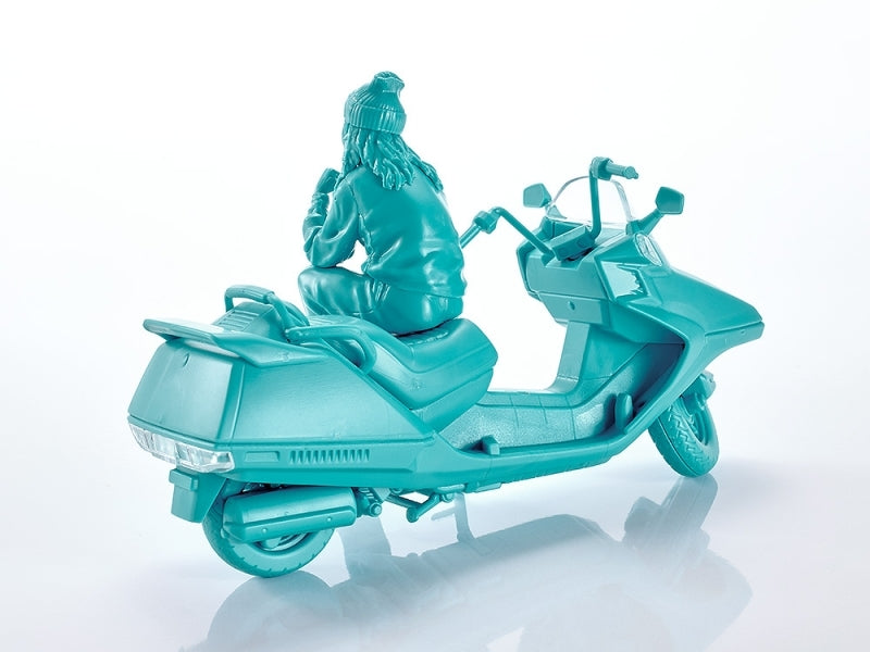 (Plastic Model Kit) PLAMAX MF-102 Rider's portrait Honda Fusion Turquoise 1/20