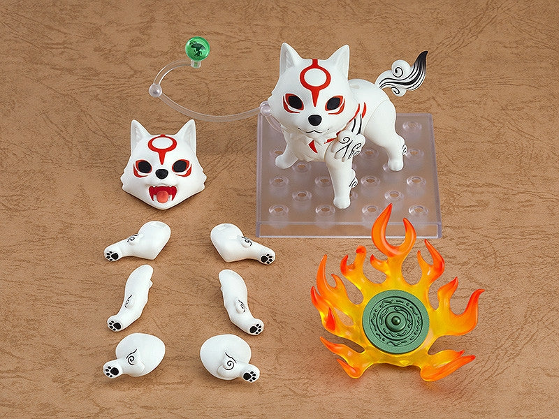 (Action Figure) Okami Nendoroid Amaterasu (Re-release)