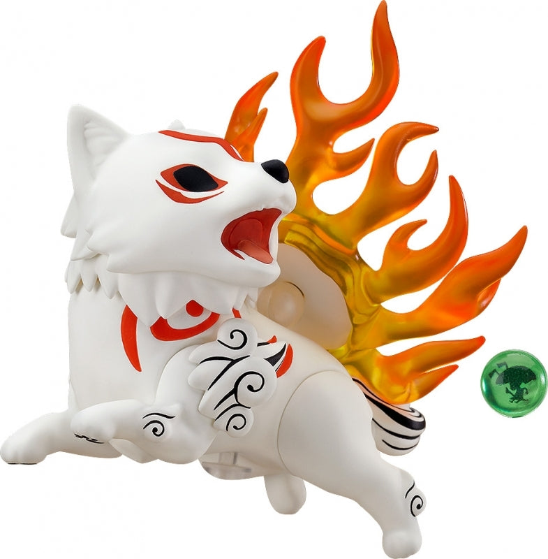 (Action Figure) Okami Nendoroid Amaterasu (Re-release)
