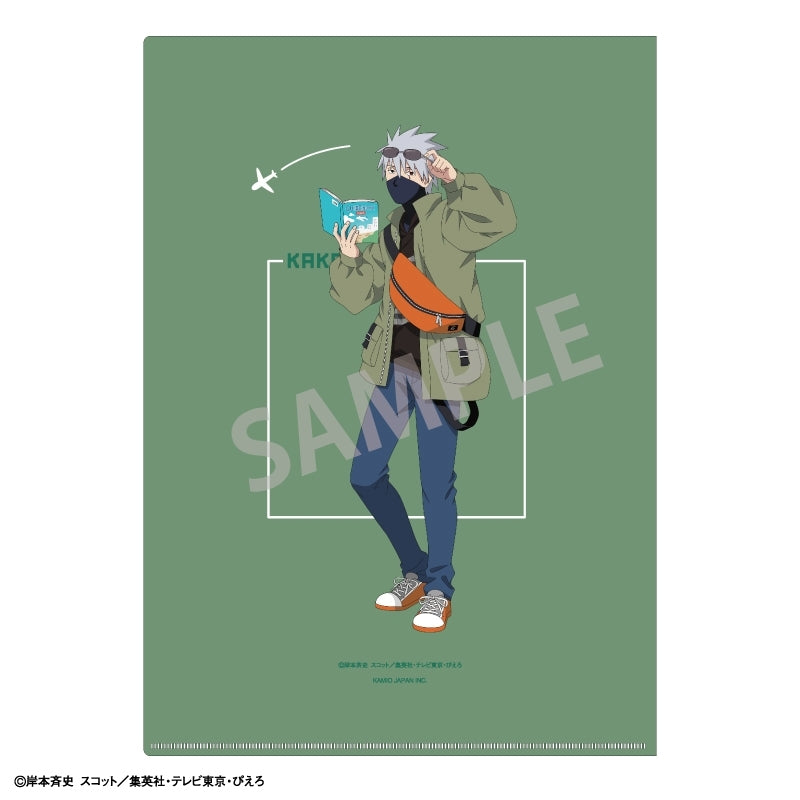 (Goods - Clear File) NARUTO Shippuden A4 Single Clear File Kakashi Hatake/Fun Trip