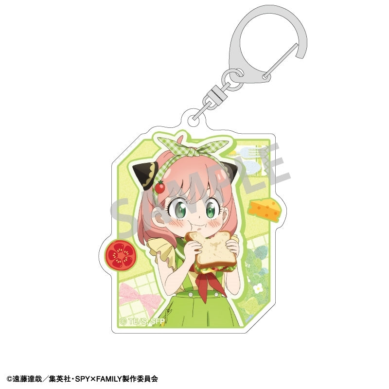 (1BOX=6)(Goods - Keychain) SPY x FAMILY Trading Acrylic Keychain/Food