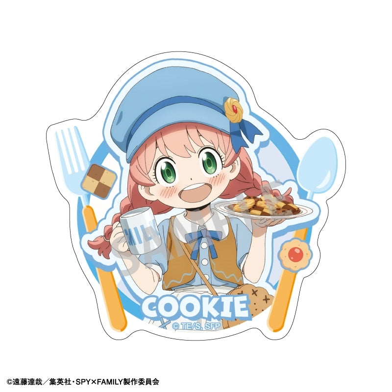 (1BOX=6)(Goods - Clip) SPY x FAMILY Trading Acrylic Clip/Food