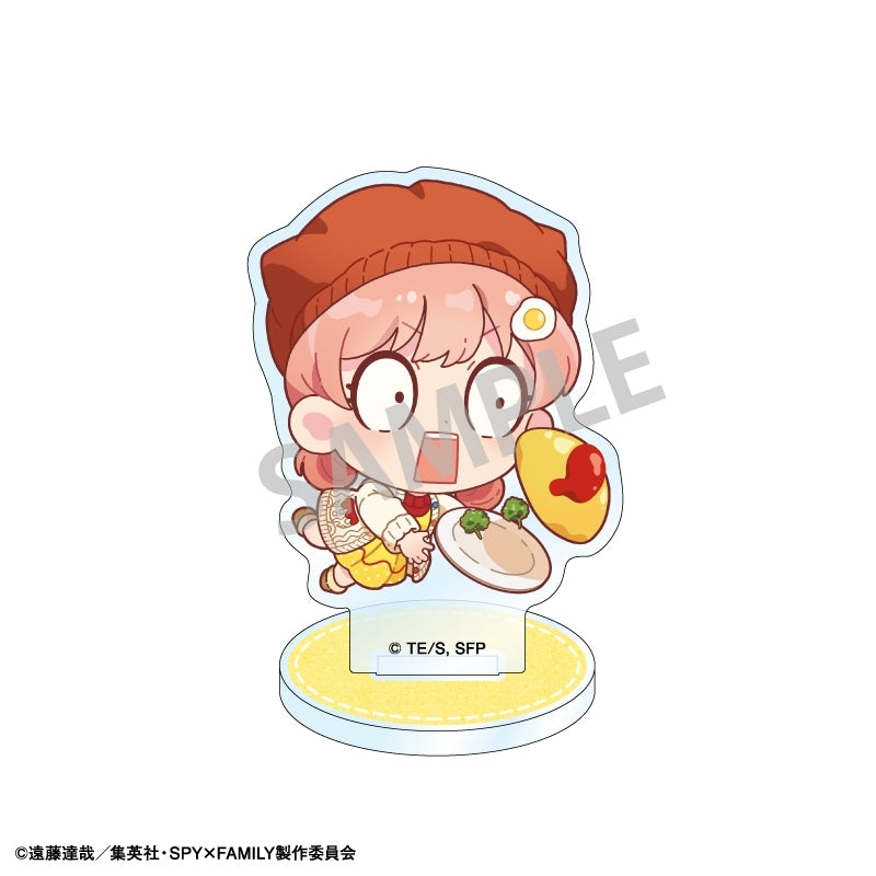 (Goods - Acrylic Stand) SPY x FAMILY Mini Acrylic Stand Omurice /Food Exclusive Art