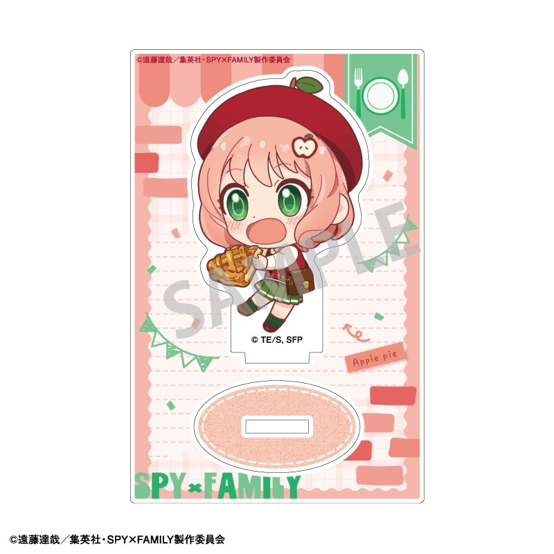 (Goods - Acrylic Stand) SPY x FAMILY Mini Acrylic Stand Apple Pie/Food Exclusive Art