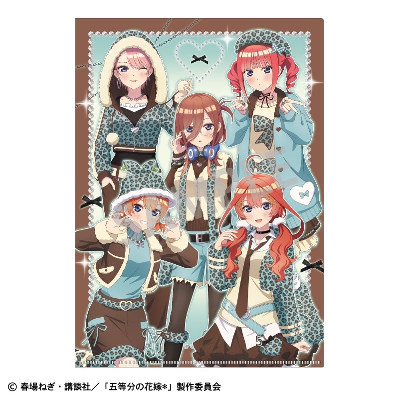 (Goods - Clear File) The Quintessential Quintuplets＊ A4 Single Clear File Ensemble/Mint Chocolate GAL