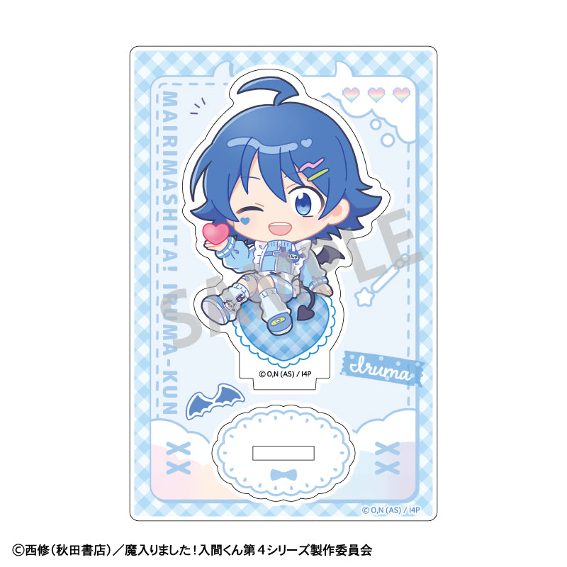 (Goods - Acrylic Stand) Welcome to Demon School! Iruma-kun Mini Acrylic Stand Iruma Suzuki / Jersey Maid Exclusive Art