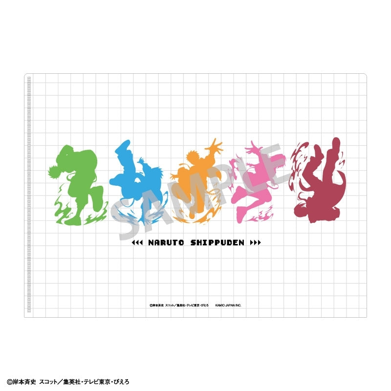 (Goods - Clear File) NARUTO Shippuden A4 Single Clear File Ensemble/Parkour