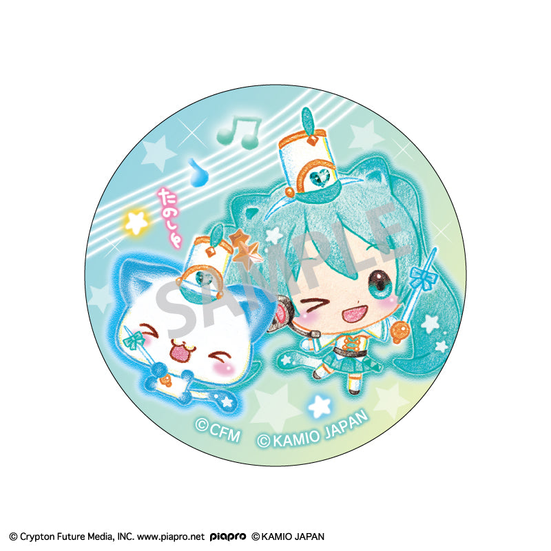 (1BOX=6)(Goods - Badge) Hatsune Miku x Happy March Trading Button Badge