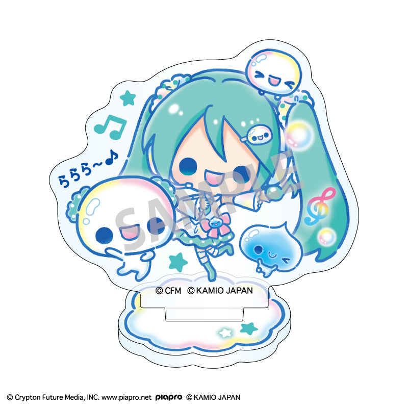 (Goods - Acrylic Stand) Hatsune Miku x Pukupuku Awawa-chan Mini Acrylic Stand Hatsune Miku