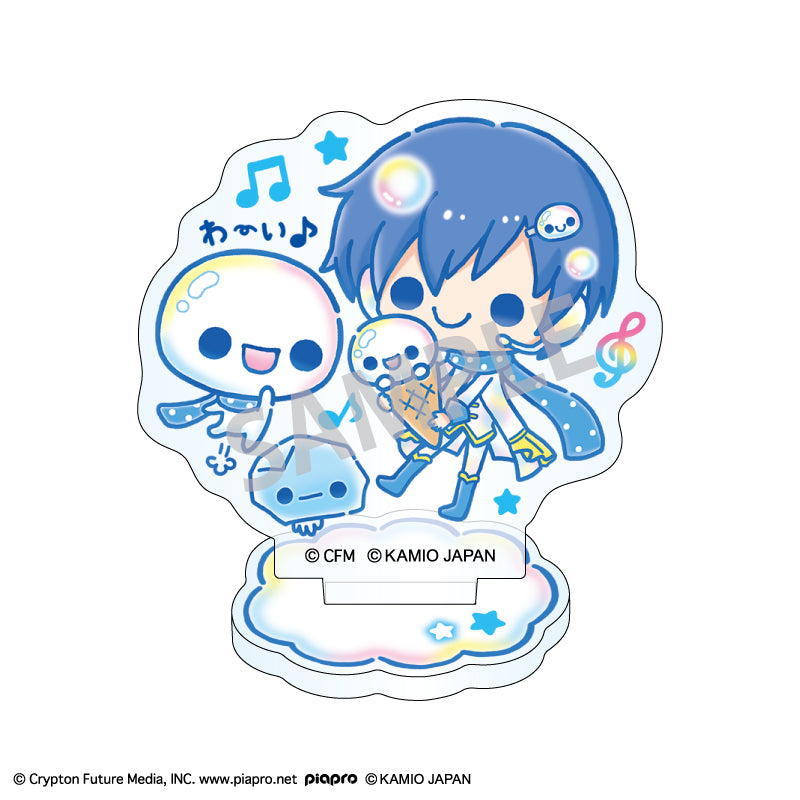 (Goods - Acrylic Stand) Hatsune Miku x Pukupuku Awawa-chan Mini Acrylic Stand KAITO