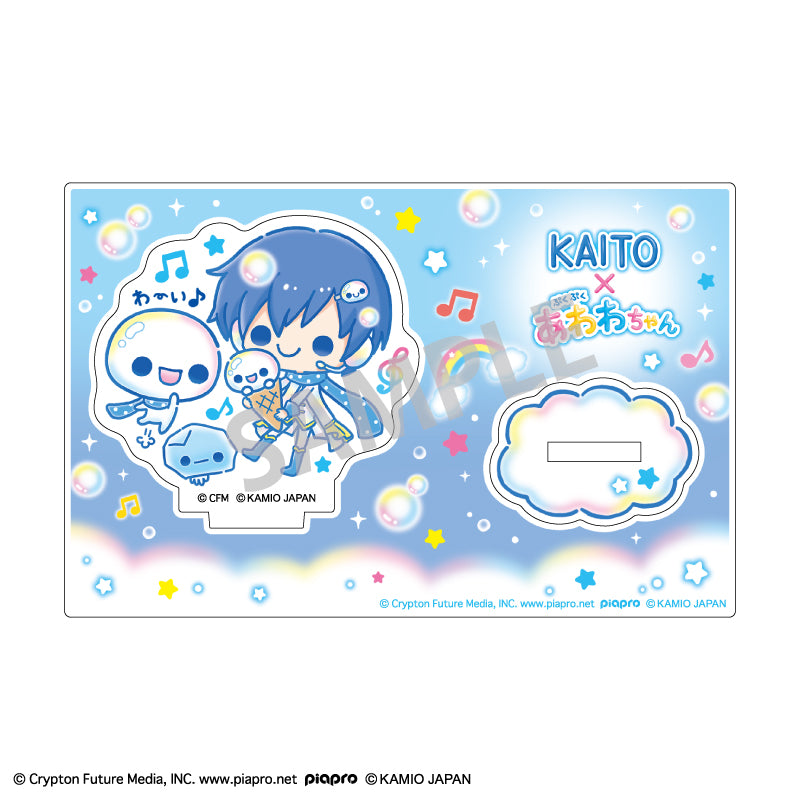 (Goods - Acrylic Stand) Hatsune Miku x Pukupuku Awawa-chan Mini Acrylic Stand KAITO