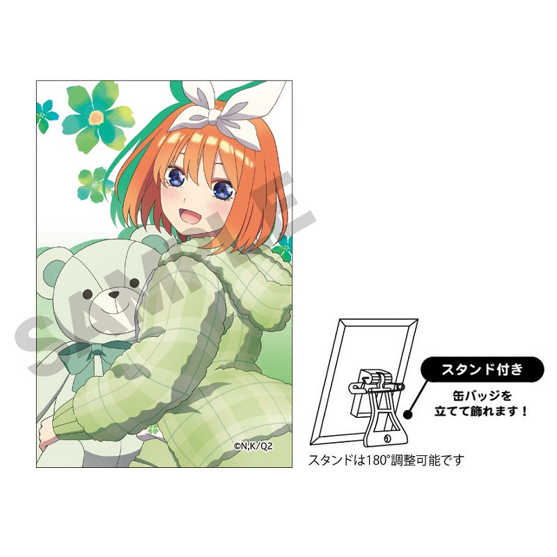 (Goods - Badge) The Quintessential Quintuplets∬ Art Button Badge Yotsuba Nakano (Plush)