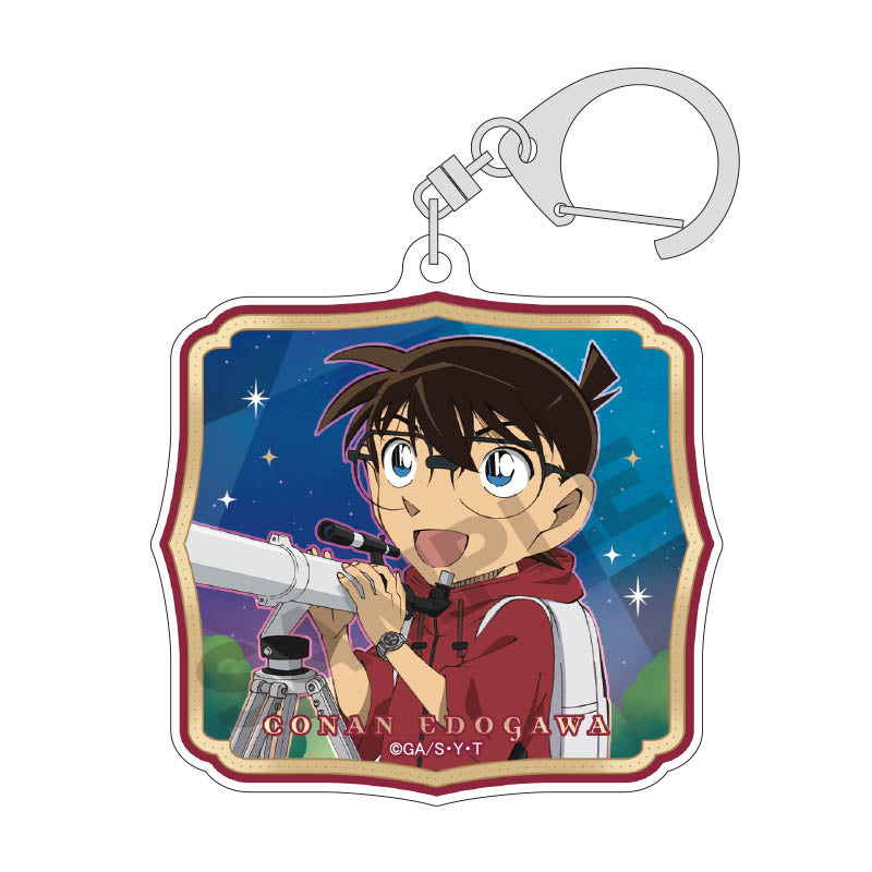 (1BOX=8)(Goods - Key Chain) Detective Conan Trading Acrylic Key Chain Stargazing