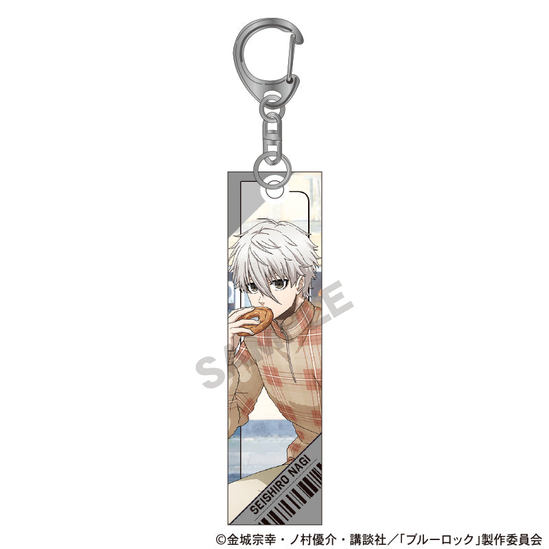 (Goods - Key Chain) Blue Lock Acrylic Stick Key Chain Seishiro Nagi (Travel)