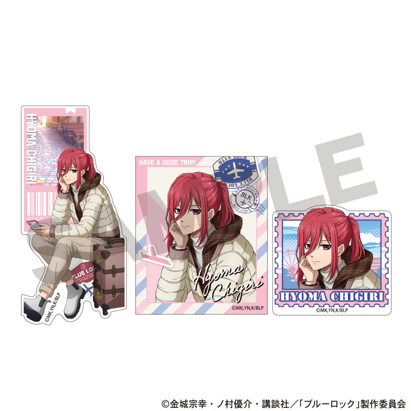 (Goods - Sticker) Blue Lock Sticker Set Hyoma Chigiri (Travel)