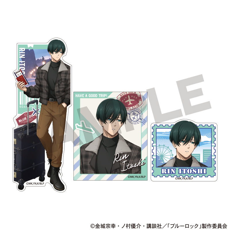 (Goods - Sticker) Blue Lock Sticker Set Rin Itoshi (Travel)